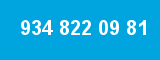 934 822 09 81